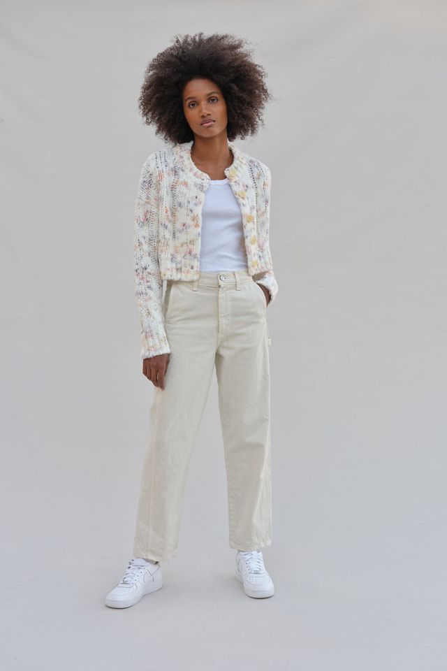 UO Cameron Cropped Cable Knit Cardigan #2