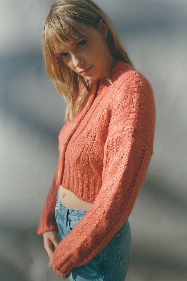 Cardigan en maille torsadée Cameron de UO #3