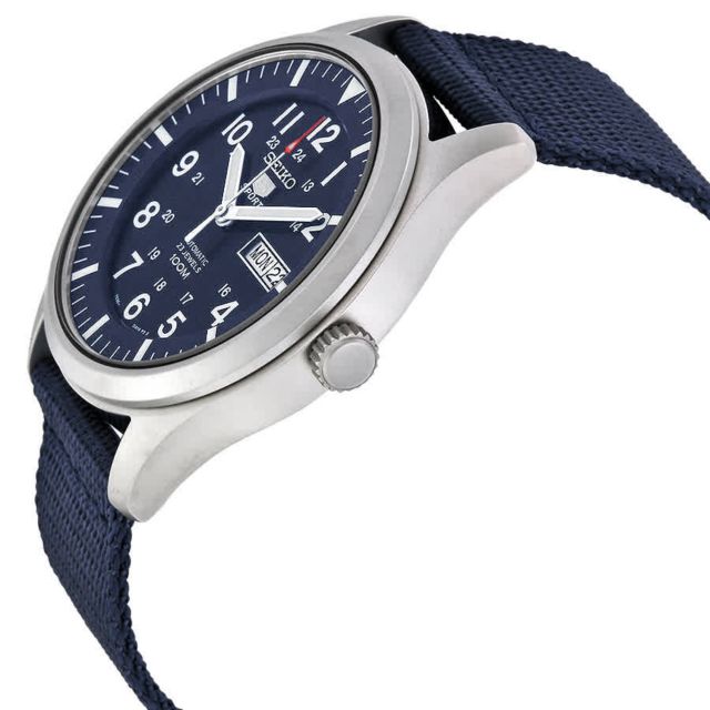 Seiko hot sale 5 navy