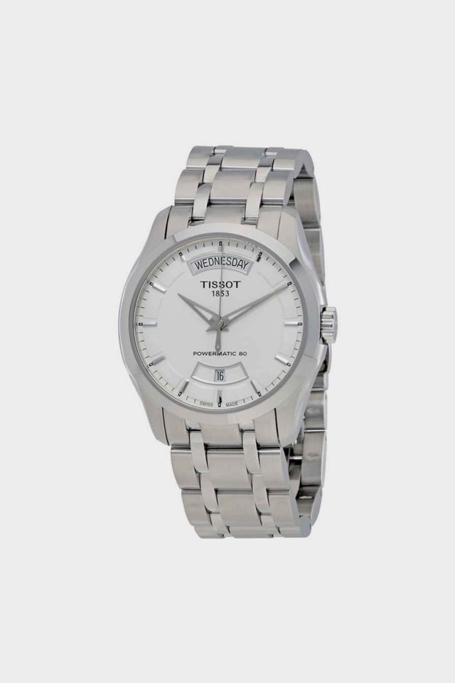 Tissot Couturier Automatic Silver Dial Watch T0354071103101