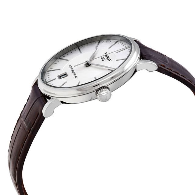 Tissot Carson Premium Automatic Silver Dial Men's Watch T1224071603100 #1