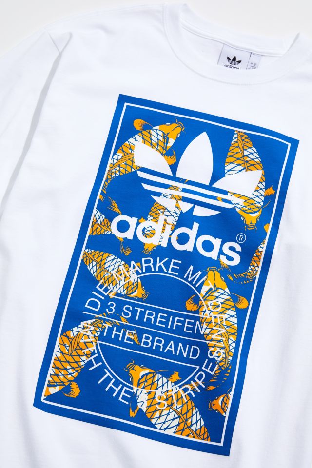 adidas Koi Fish Trefoil Logo Tee #1