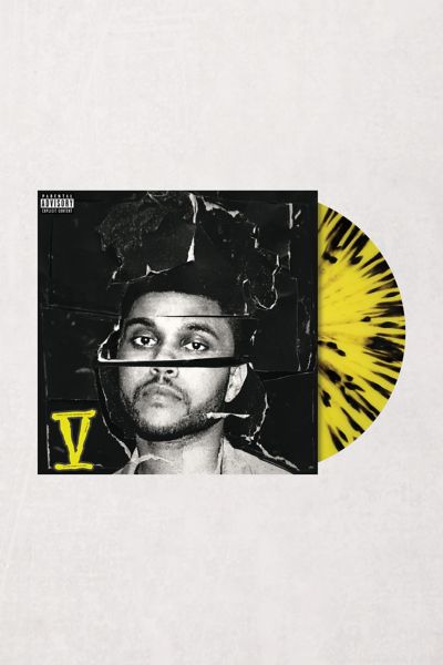 The Weeknd After Hours Vinyl UO Clear with Black Splatter - Young