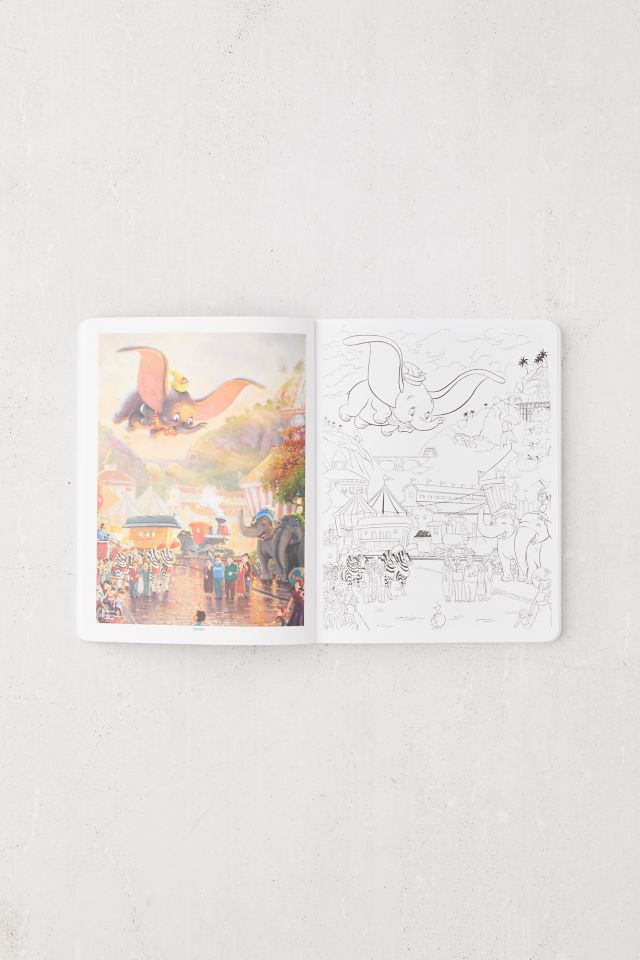 Disney Dreams Collection Thomas Kinkade Studios Coloring Book By Thomas Kinkade #2
