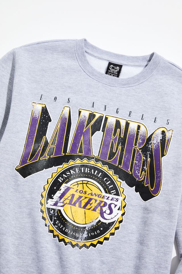 ShopSaviorClothing 90s Vintage La Lakers Crewneck | Lakers Sweatshirt | Los Angeles Basketball Sweatshirt