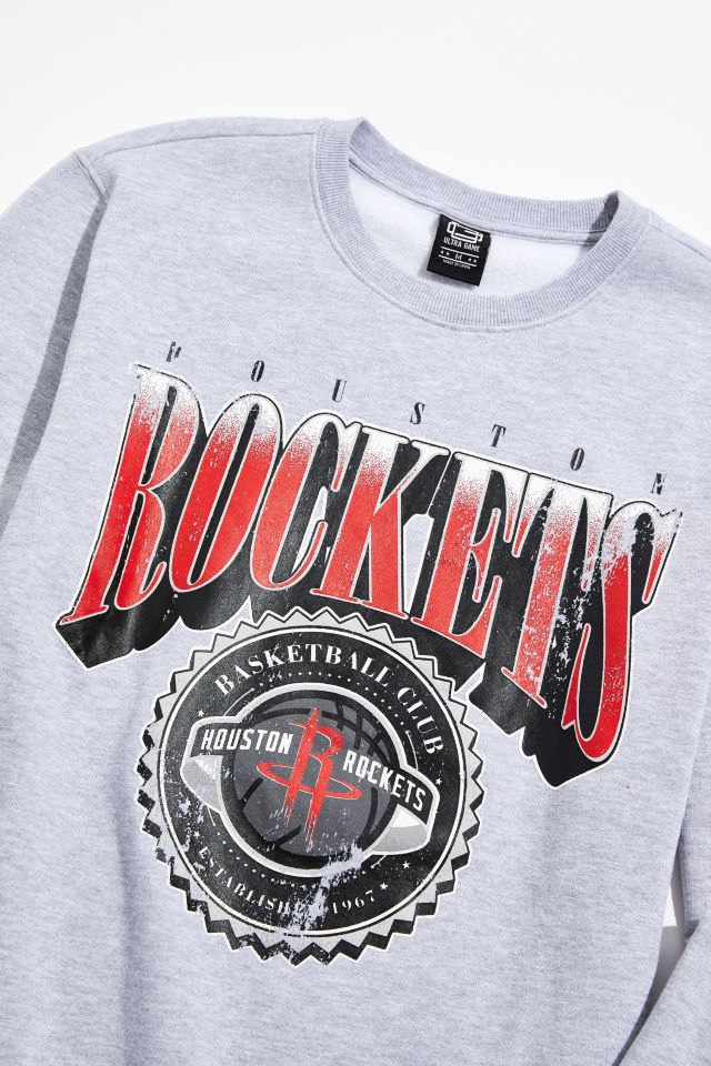 Houston Rockets Retro Crew Neck Sweatshirt #1