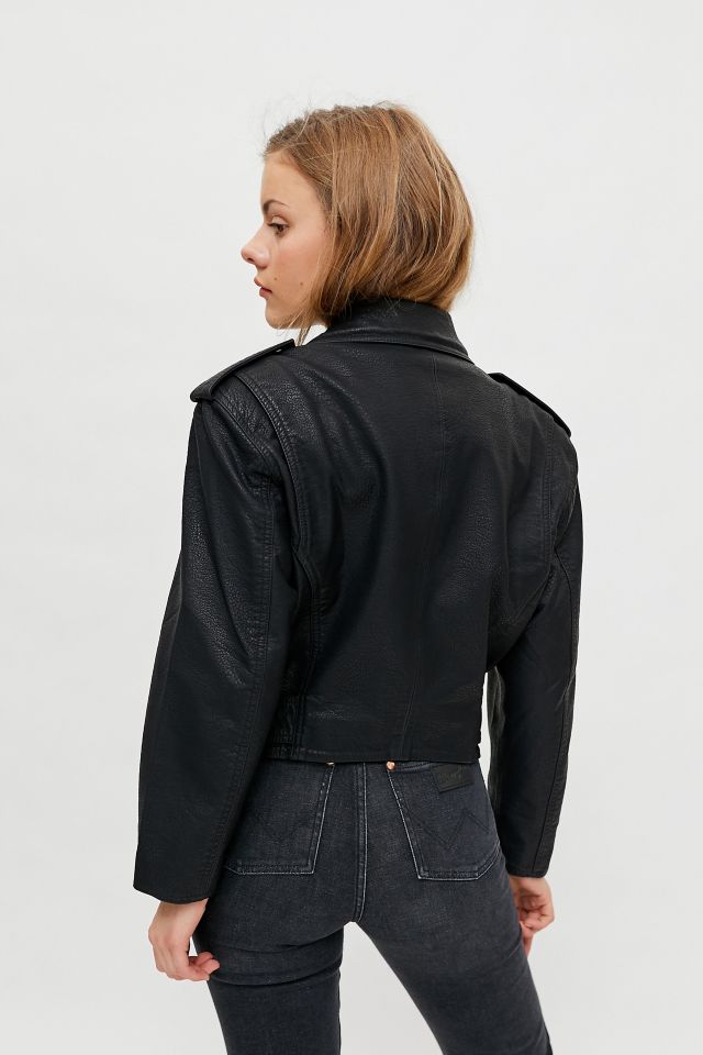 Pistola Blaire ‘80s Faux Leather Moto Jacket #2