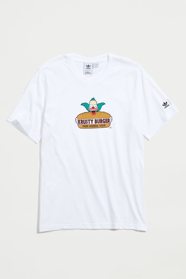 adidas X The Simpsons Krusty Burger Tee | Urban Outfitters