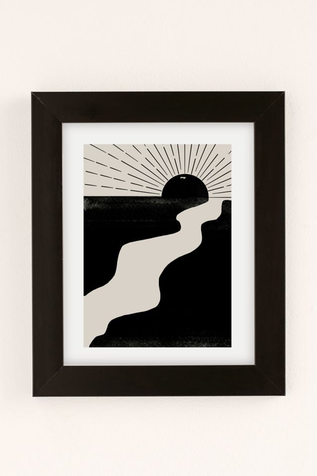 Impression d'Art de Paysage Abstrait TMSbyNight #1