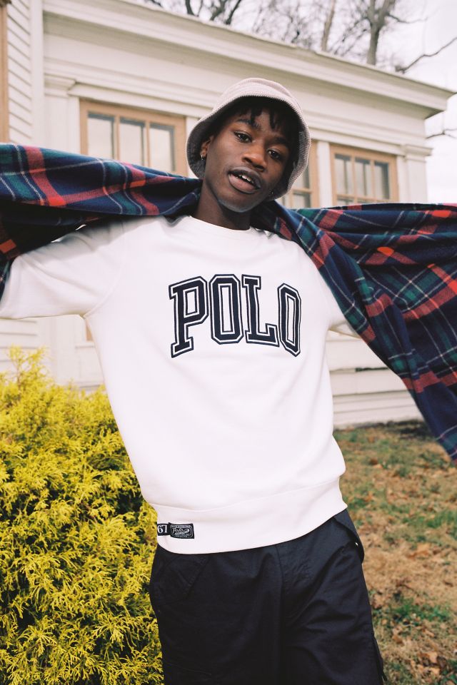 Polo Ralph Lauren Collegiate Crew Neck Sweatshirt | Urban Outfitters