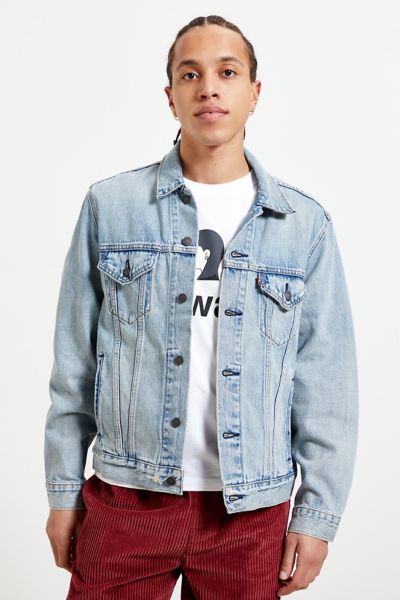 Levi's killebrew outlet denim trucker jacket