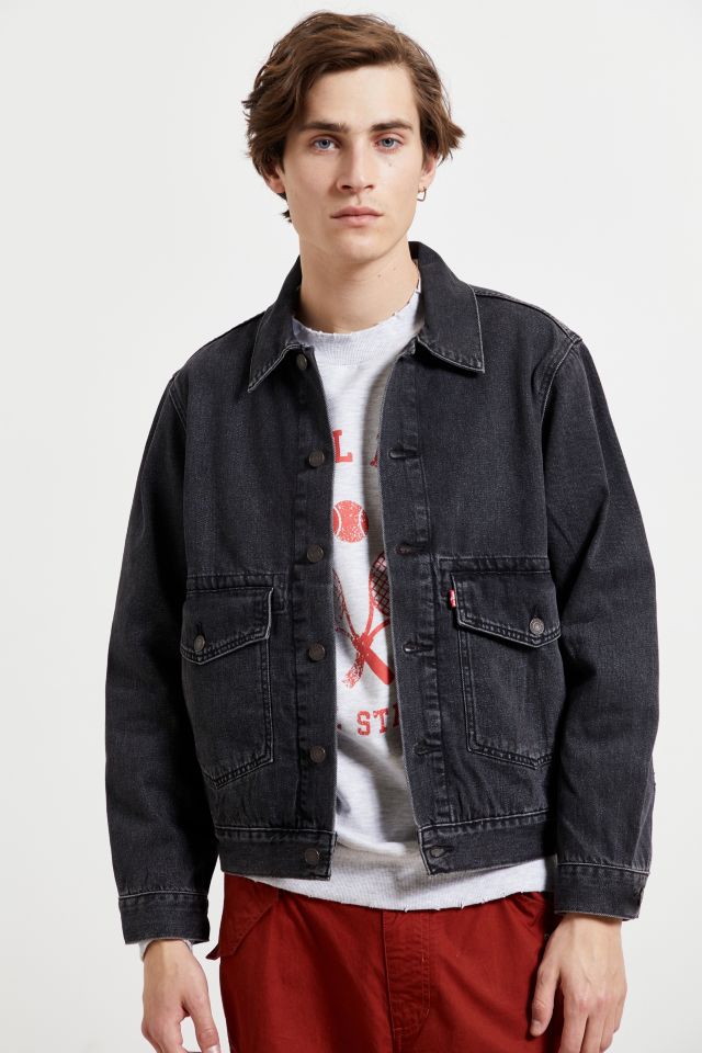 Levi's Sean At Work Denim Trucker Jacket | Urban Outfitters