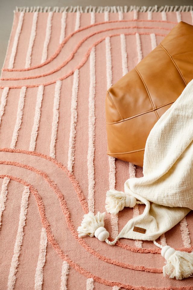 Elora Deco Hilo Tufted Rug #1