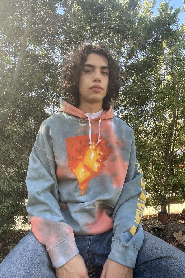 Jimi Hendrix Tie-Dye Hoodie Sweatshirt