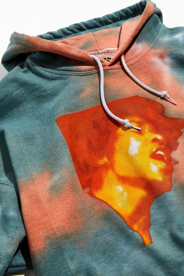 Jimi Hendrix Tie-Dye Hoodie Sweatshirt #3