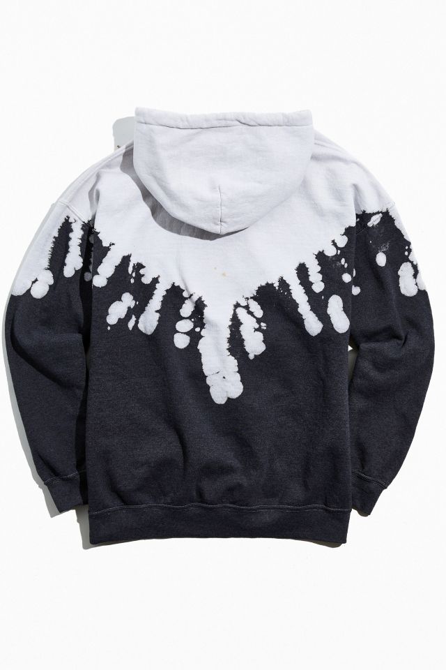 AC/DC Bleach Drip Dye Hoodie Sweatshirt #3