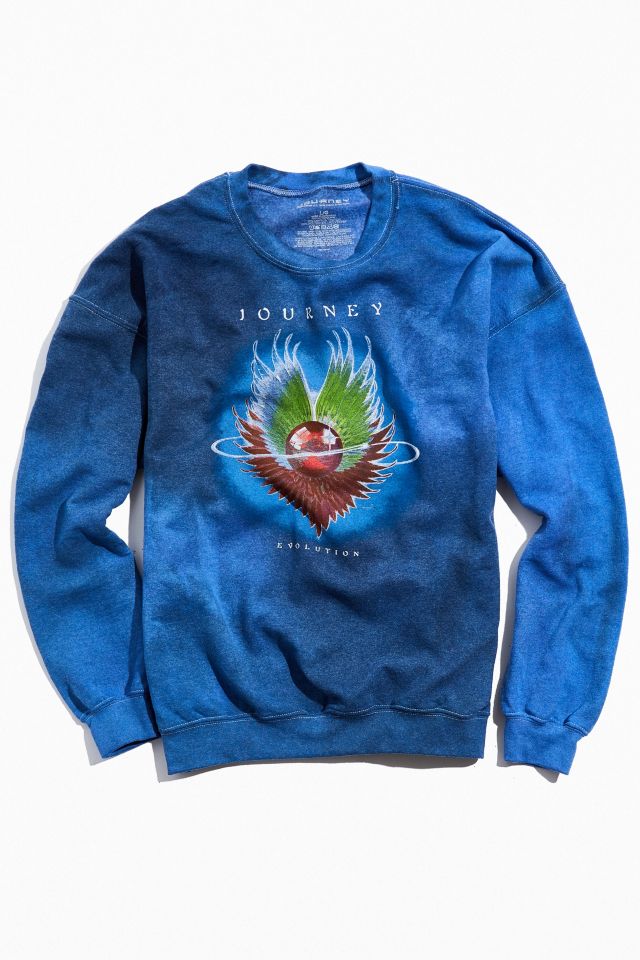 Journey Evolution Tie-Dye Crew Neck Sweatshirt | Urban Outfitters