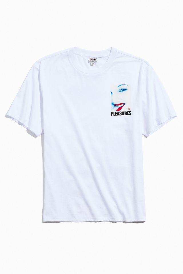 GUESS ORIGINALS X Pleasures Lip Tee #1