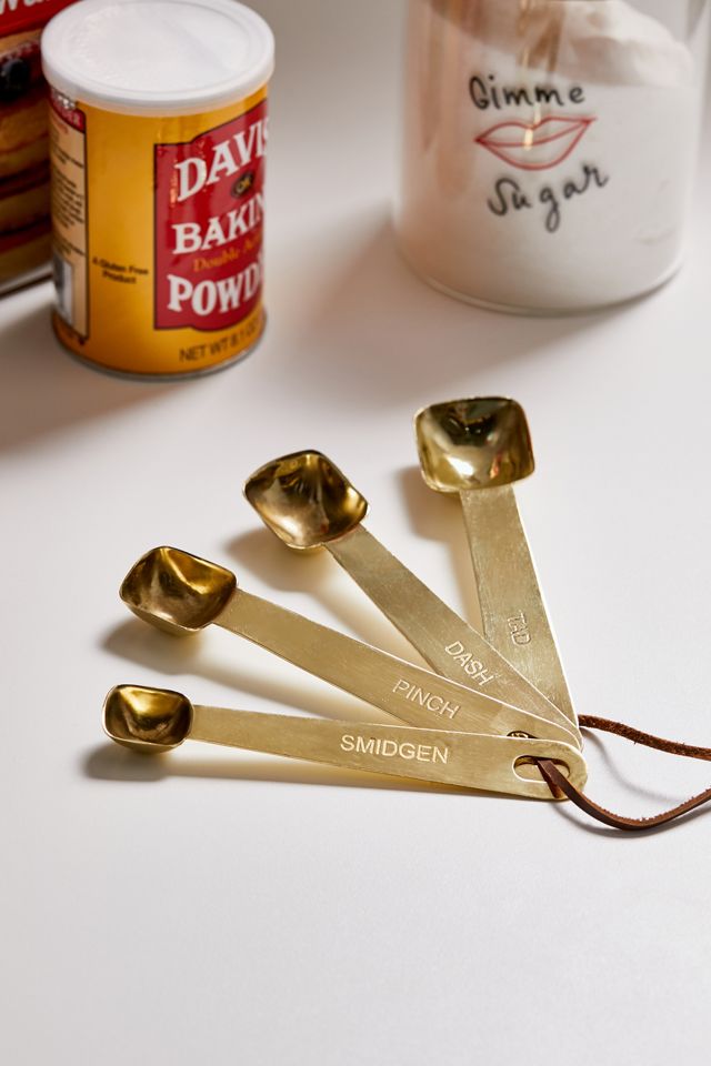 Brass Measuring Spoon Set #1