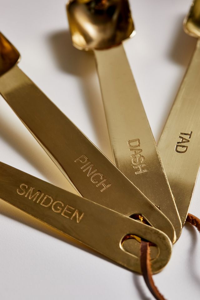 Brass Measuring Spoon Set #3