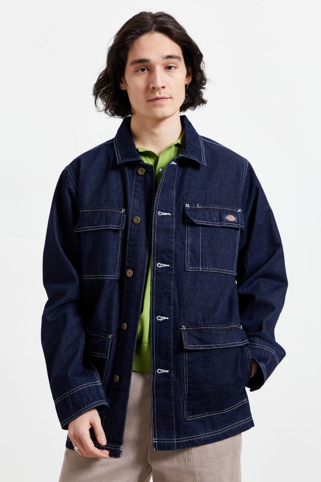 Jackets Dickies Denim Chore Coat Light Wash