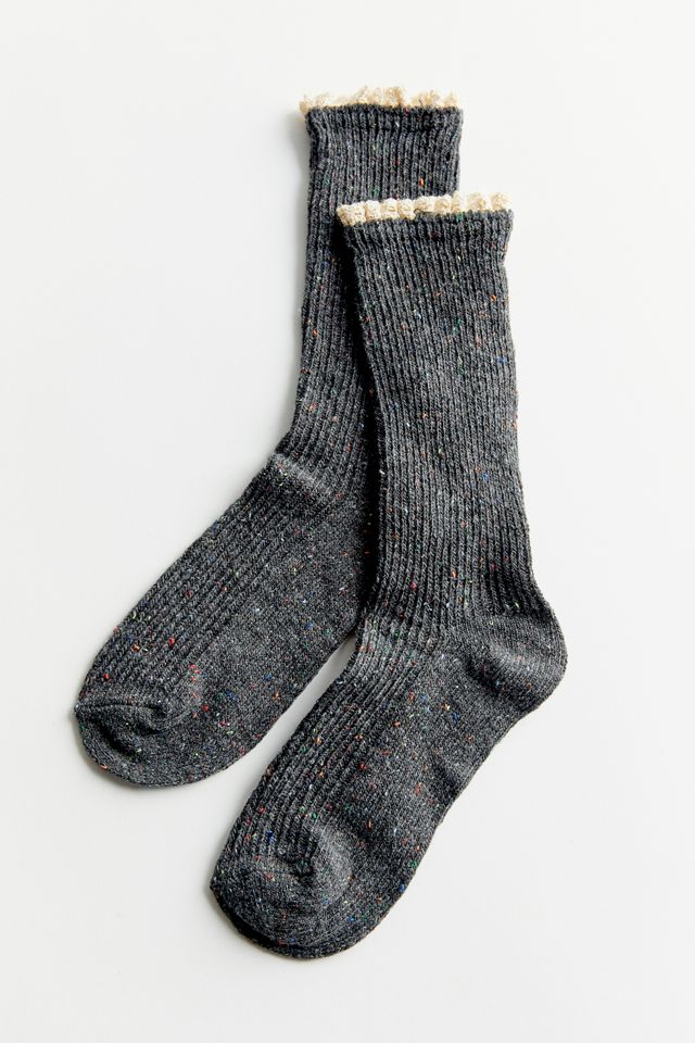 Cozy Ruffle Sock | Urban Outfitters