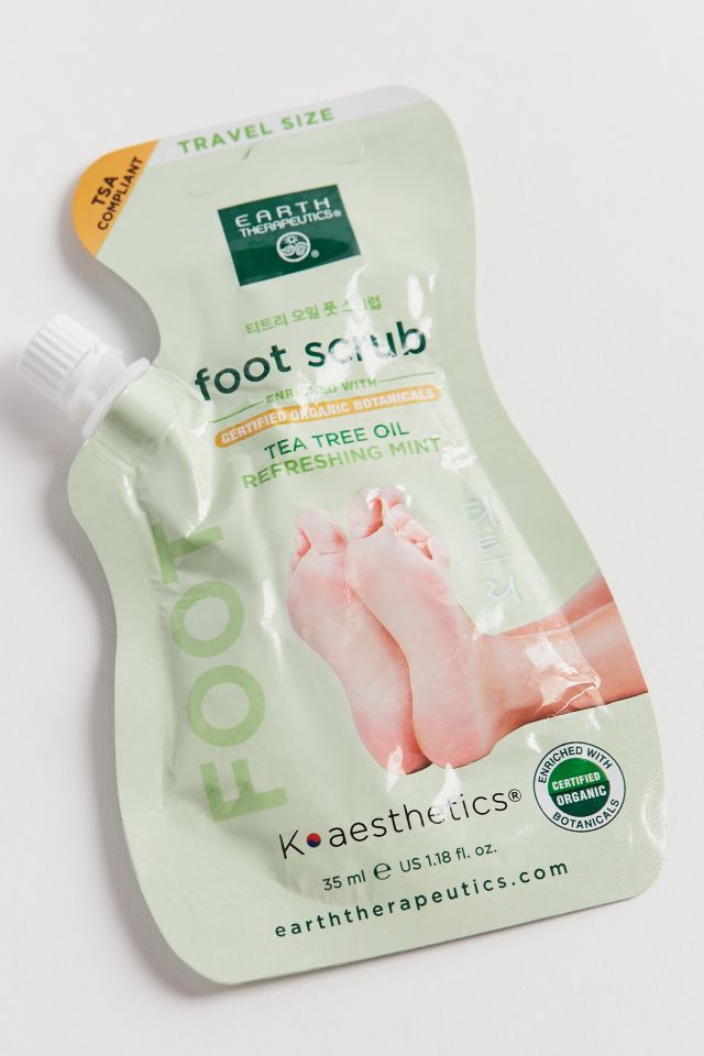 Earth Therapeutics Travel-Sized Foot Scrub Pouch #1