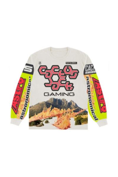 Travis Scott The Scotts Cj Gaming Ii L/S Jersey White/Multi | Urban