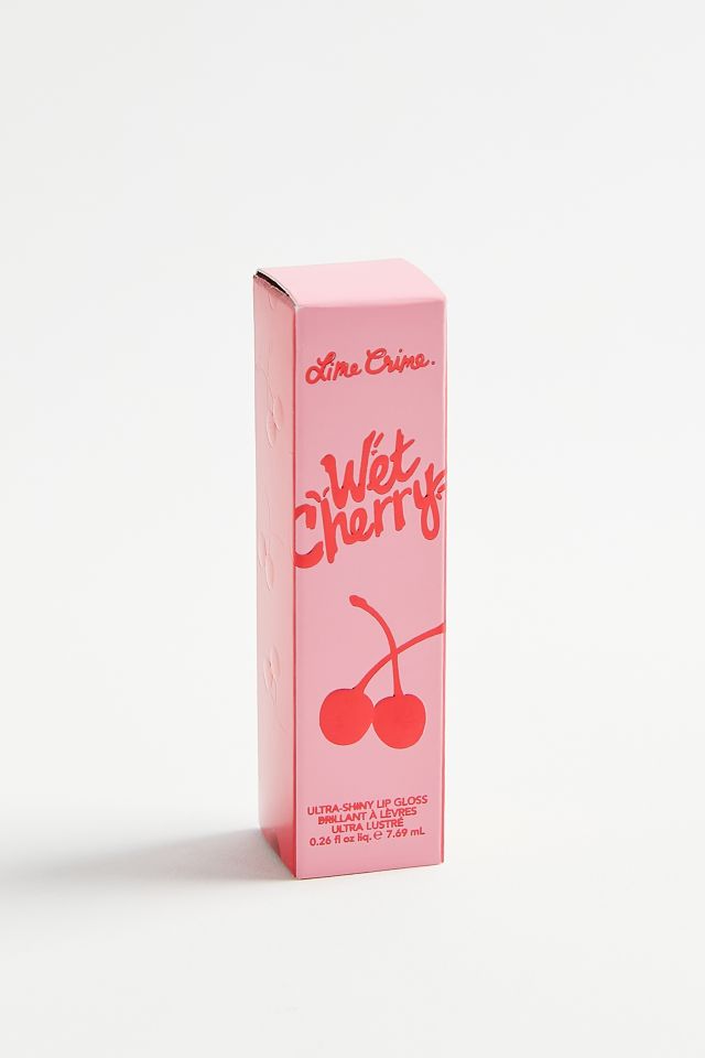 Lime Crime Wet Cherry Extra Extra Poppin Lip Gloss #1
