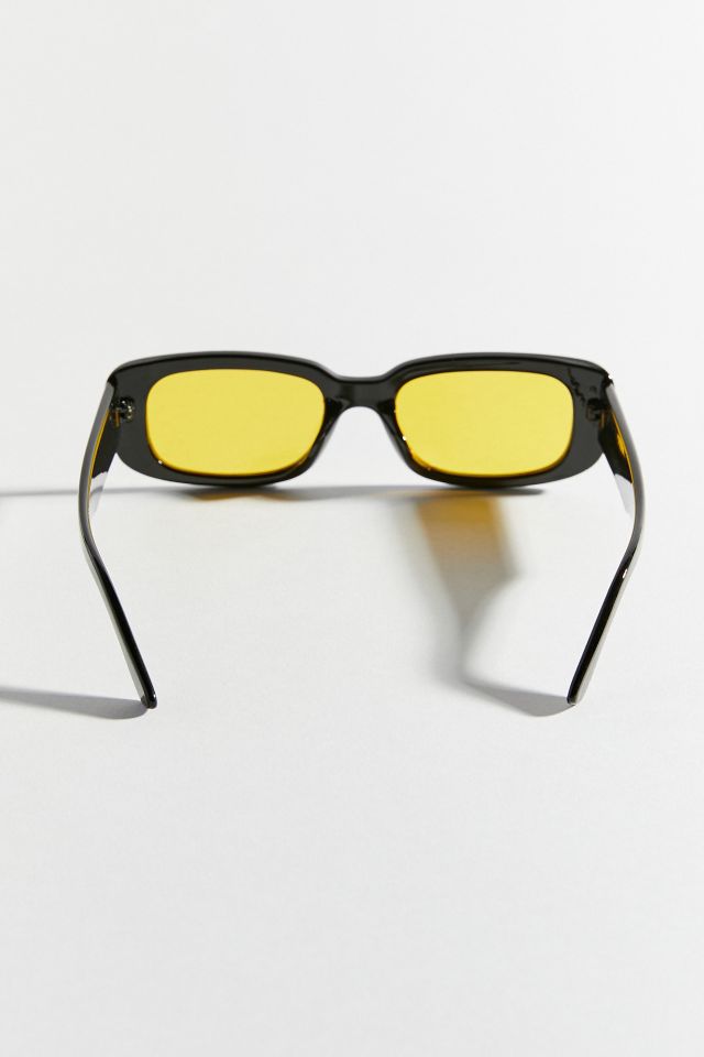 Urban Outfitters Astro Bug Wrap Sunglasses in Black