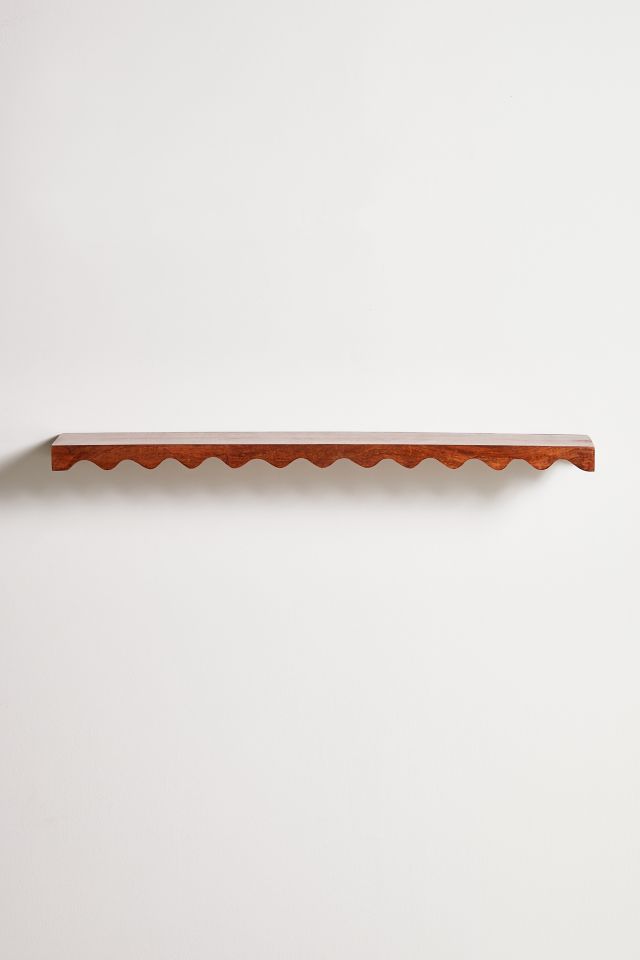 Luciana Wavy Wall Shelf #1