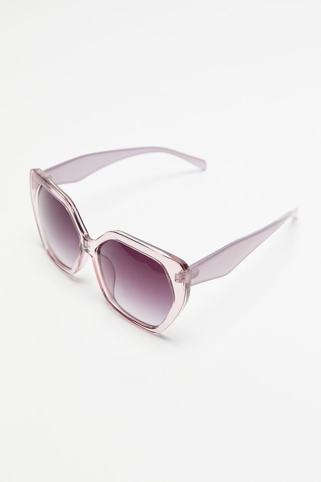 Laurel Translucent Square Sunglasses #1