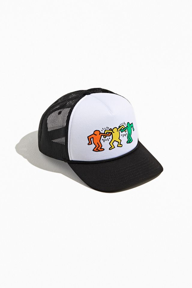 Keith Haring Dancing Figures Trucker Hat