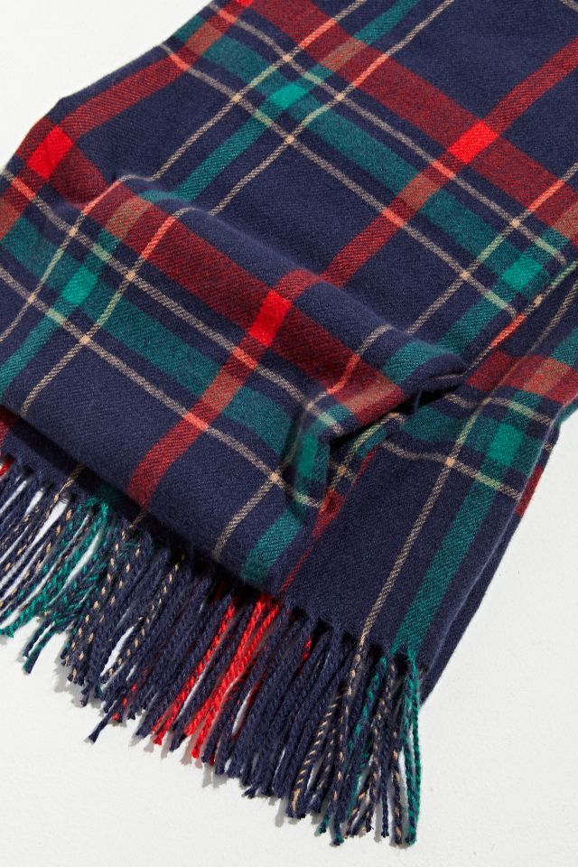 Plaid Blanket Scarf #1