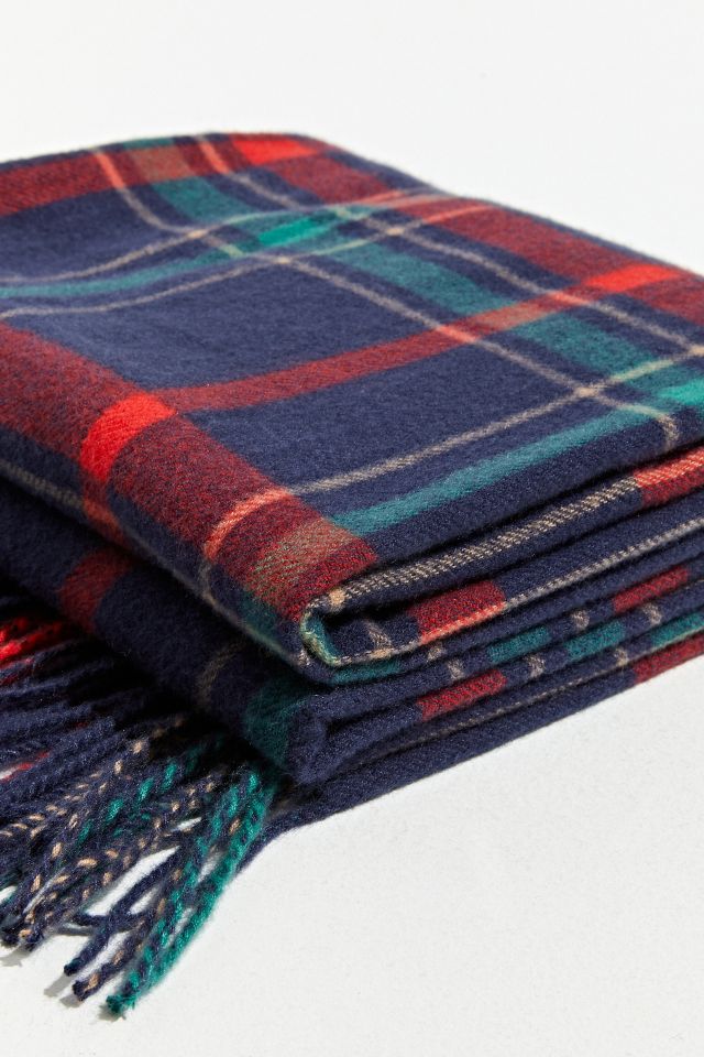 Plaid Blanket Scarf #2