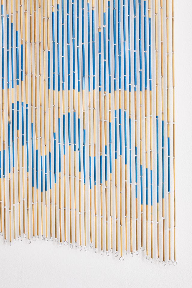 Shapes Medley Bamboo Beaded Curtain #3