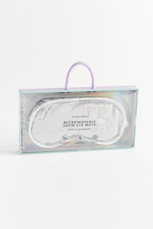 Luxe + Willow Microwavable Satin Eye Mask #1