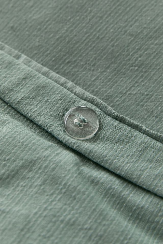 Moira Embroidered Cross-Dyed Duvet Cover #5