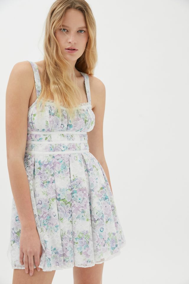 For Love & Lemons Loretta Mini Dress | Urban Outfitters Canada