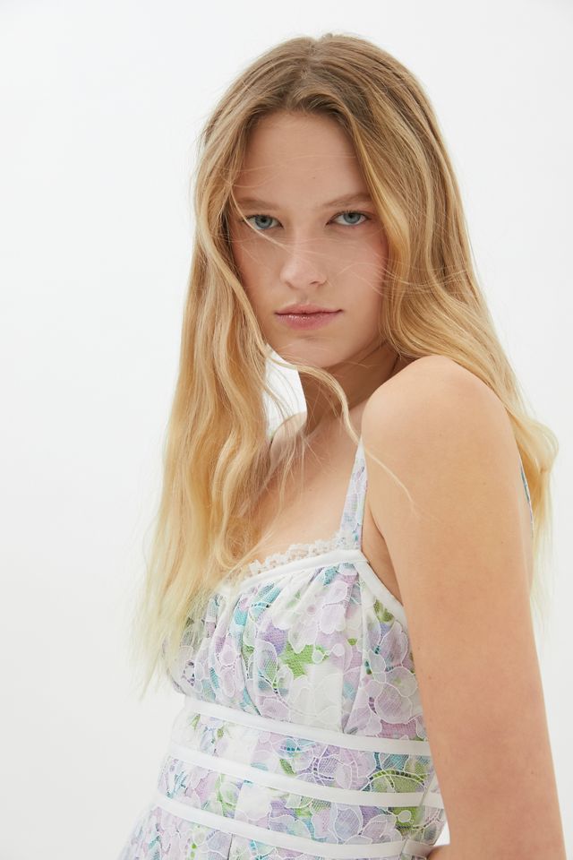 For Love & Lemons Loretta Mini Dress