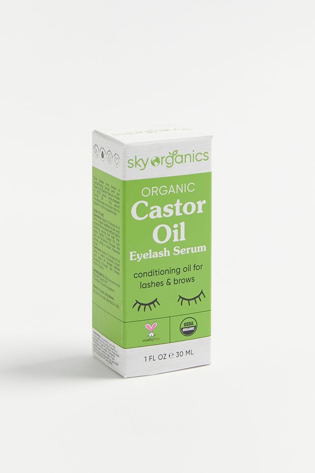 Sérum de cils en huile de ricin organique Sky Organics #1