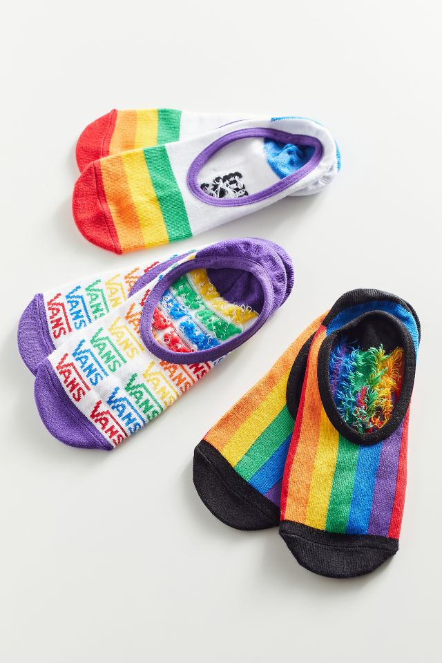 Vans Pride Canoodle No-Show Sock 3-Pack #1