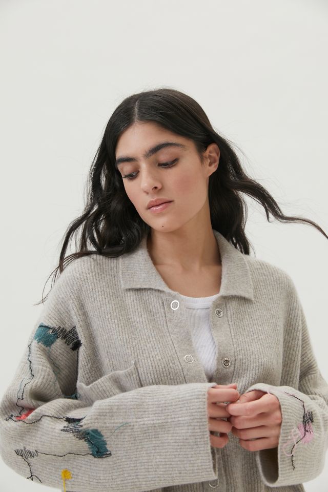 UO Ribbed Flyaway Cardigan #2