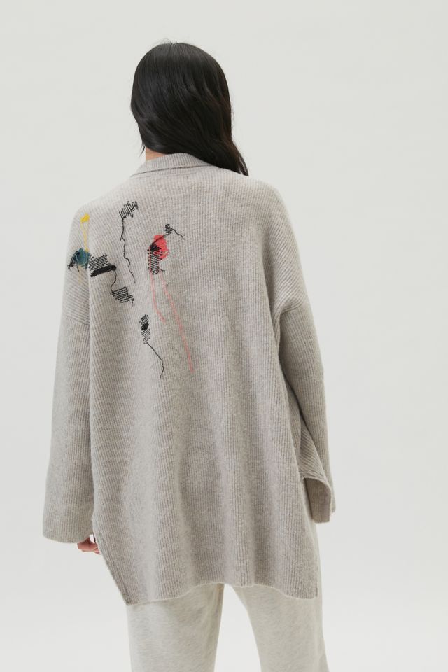 UO Ribbed Flyaway Cardigan #4