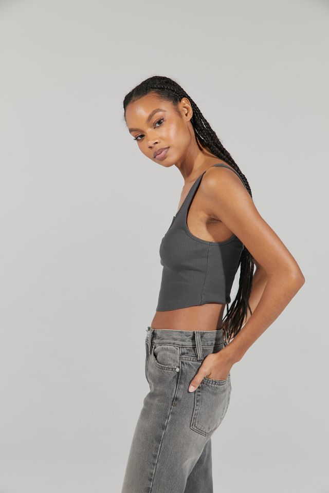 トップス 05AW THE HIGH STREETS U-Neck Tank top Kurt High-Neck Tank