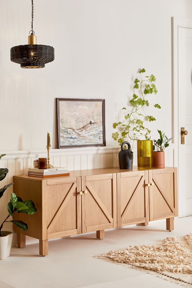 Grayson Wooden Credenza Urban Outfitters