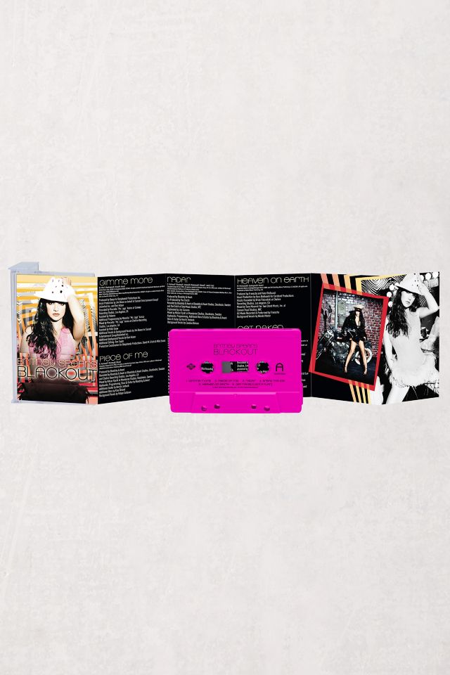 Britney Spears - Blackout Limited Cassette Tape #1