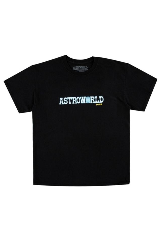 Travis Scott Astroworld Tour Tee Black | Urban Outfitters