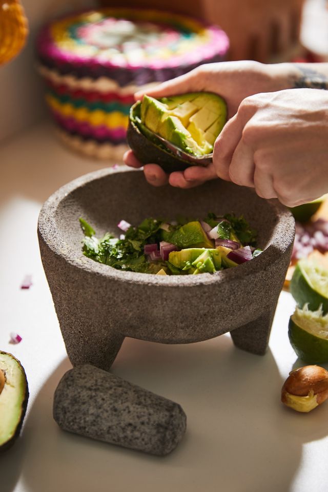 Ensemble de mortier, pilon et panier pour tortilla Verve Culture #1