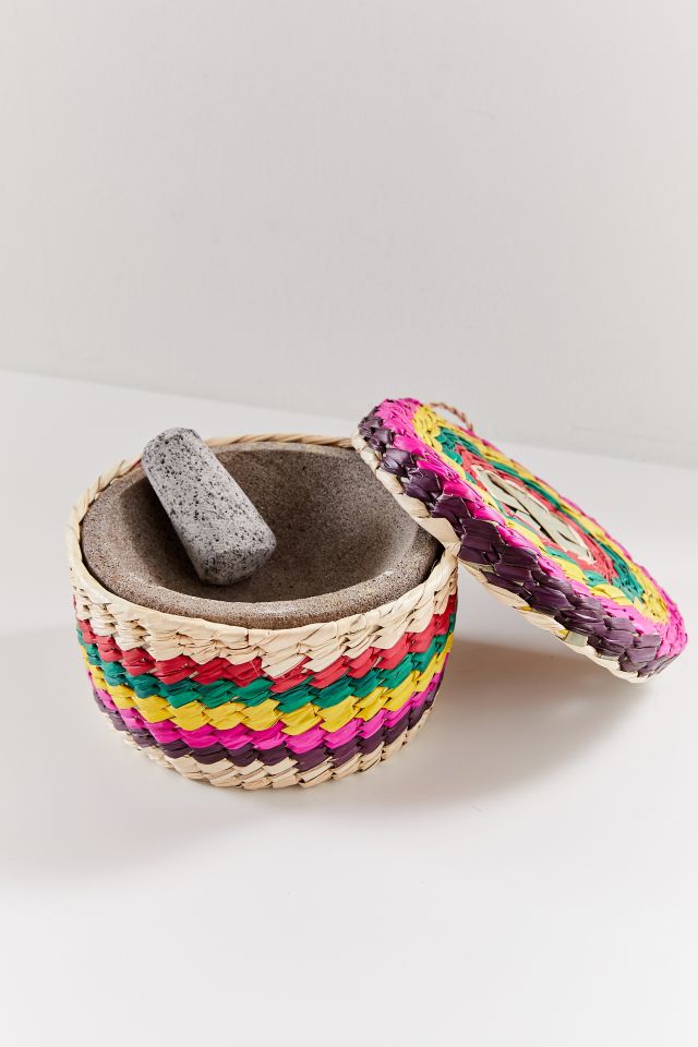 Ensemble de mortier, pilon et panier pour tortilla Verve Culture #3